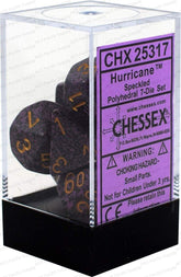 CHESSEX - Dados Poliédricos Speckled Hurricane - Gamesmart